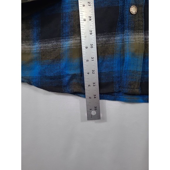 Polar King Heavyweight Flannel Snap Button  Shiet Long-Sleeve Men's Sz XXL Thick - Picture 2 of 9